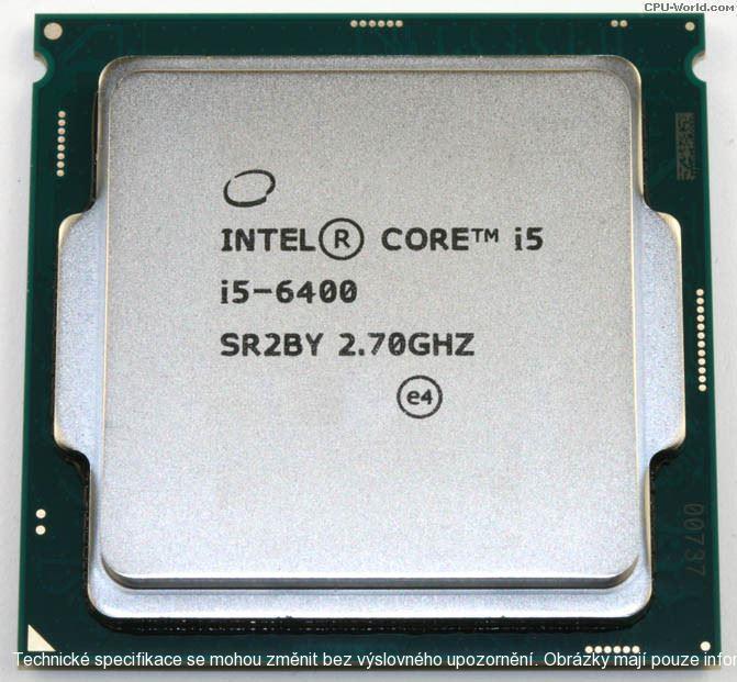 Intel Core i5-6400 BX80662I56400 (rozbaleno)