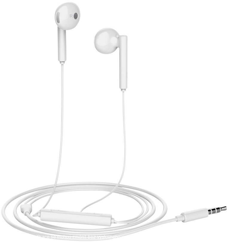 10 kusů sluchátek Huawei Stereo Headset White AM 115 3,5mm jack