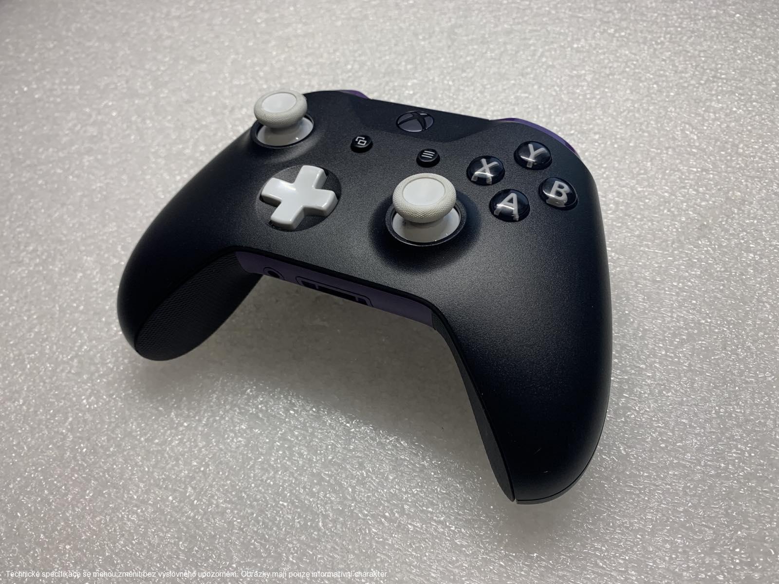 Microsoft Xbox One S Wireless Controller - Custom černá/fialová **POUŽITÝ**