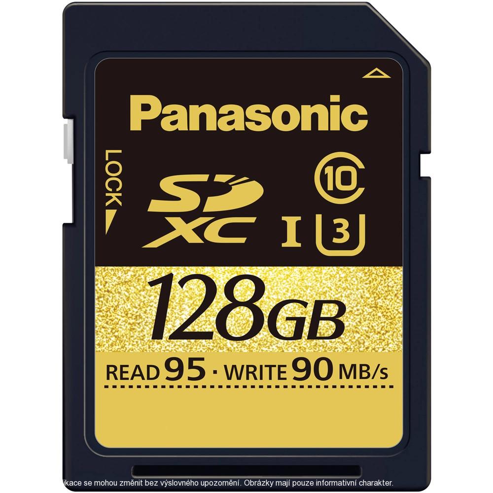 Panasonic 128GB SDXC UHS-I (U3) 95MB/s Class 10 Memory Card