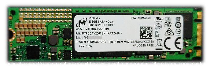 Micron 256gb M1100 Internal m.2 SATA 6Gb/s SSD Drive