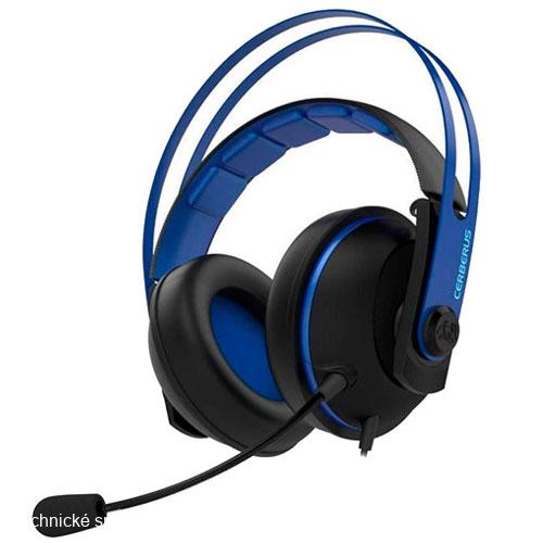 ASUS TUF Gaming H7 Core herní sluchátka Modrá