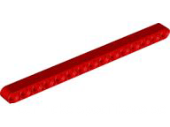 32278 Red Technic, Liftarm Thick 1 x 15
