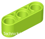 32523 Lime Technic, Liftarm Thick 1 x 3