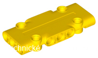 71709 Yellow Technic, Panel Plate 3 x 7 x 1