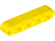 32316 Yellow Technic, Liftarm Thick 1 x 5
