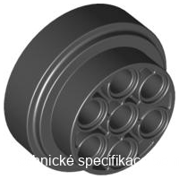 60208 Black Wheel 31mm D. x 15mm Technic