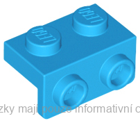 99781 Dark Azure Bracket 1 x 2 - 1 x 2