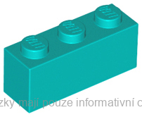 3622 Dark Turquoise Brick 1 x 3
