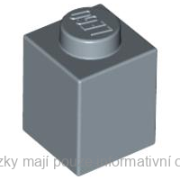 3005 Sand Blue Brick 1 x 1