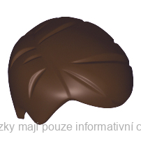15500 Dark Brown Hair Short Combed Sideways Part Right