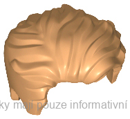 23187 Reddish Brown Hair Female Mid-Length Wavy