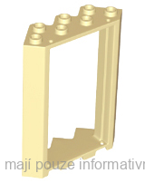 28327 Tan Door, Frame 4 x 4 x 6 Corner