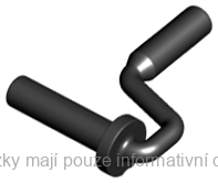 12885 Black Paint Roller Brush Handle