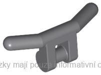 30031 Dark Bluish Gray Handlebars