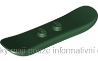 18746 Dark Green Snowboard Small