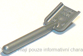 3837 Flat Silver Shovel / Spade (Round Stem End)
