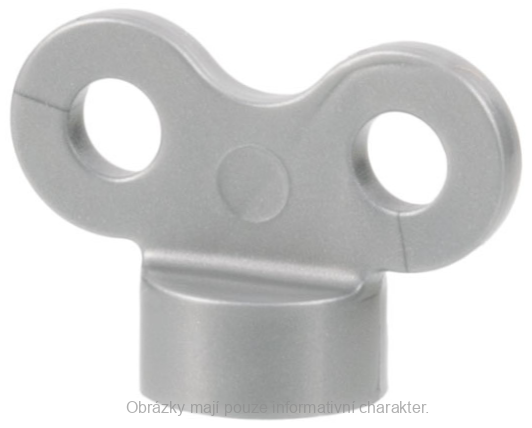 98375 Flat Silver Toy Winder Key