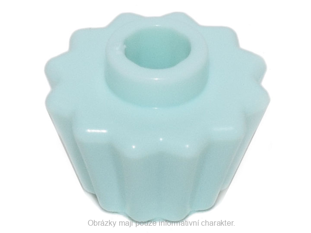 79743 Light Aqua Cupcake Liner - Flat Top