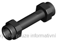 66909 Black Weapon Hilt Smooth Extended