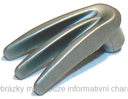 10187 Flat Silver Bladed Claw, Spread