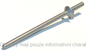 3849 Flat Silver Weapon Lance