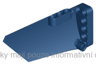 64682 Dark Blue Technic, Panel Fairing #18 Large Smooth, Side B