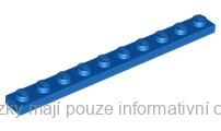 4477 Blue Plate 1 x 10