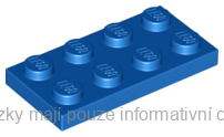 3020 Blue Plate 2 x 4