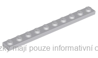 4477 Light Bluish Gray Plate 1 x 10