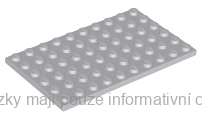3033 Light Bluish Gray Plate 6 x 10