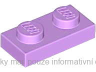 3023 Medium Lavender Plate 1 x 2