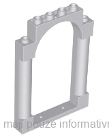 40066 Light Bluish Gray Door Frame 1 x 6 x 7