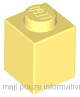 3005 Bright Light Yellow Brick 1 x 1