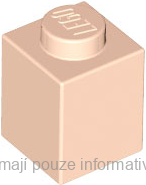 3005 Light Nougat Brick 1 x 1
