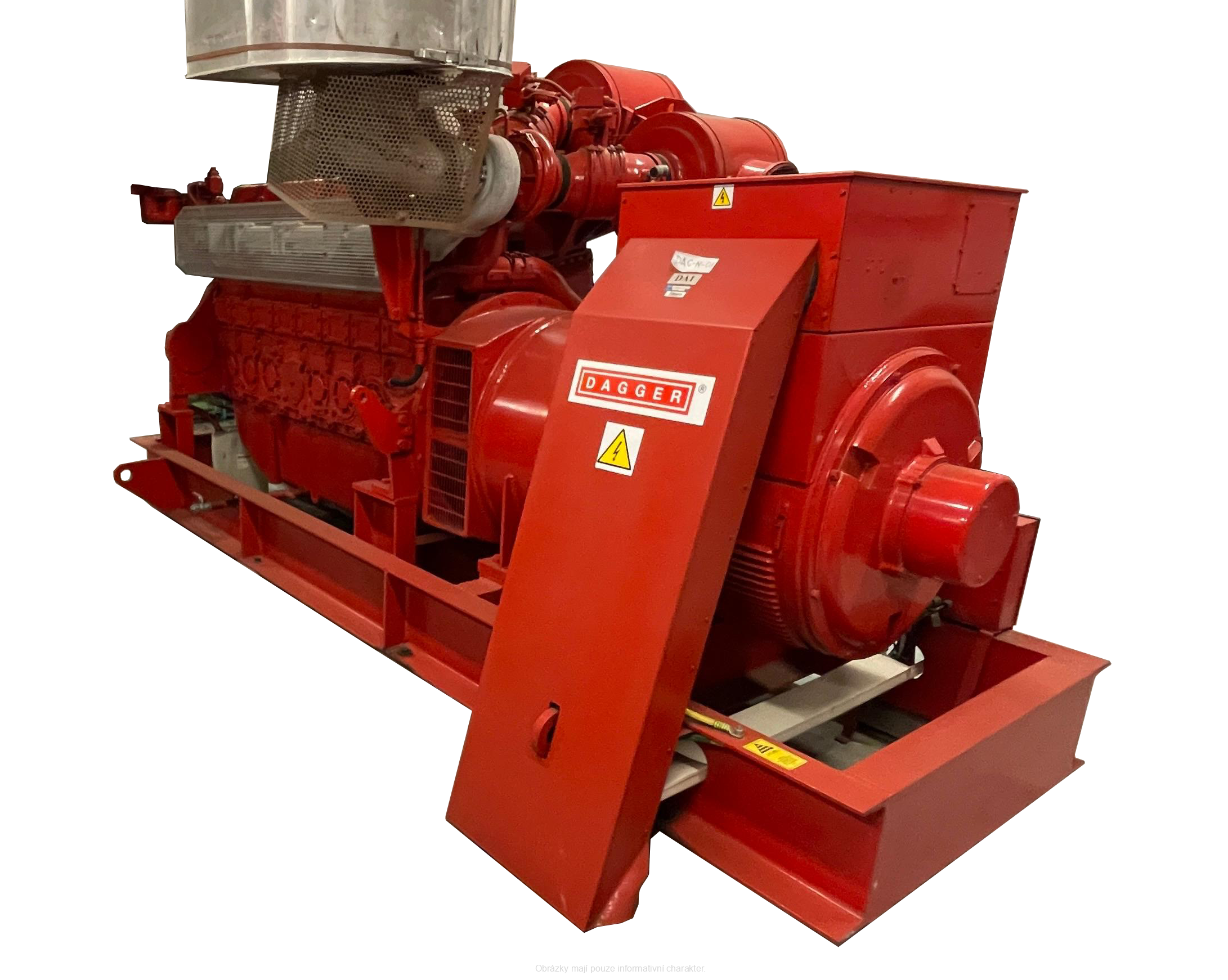 Dieselový Generátor Dorman 8SETCR2 750 KW 178 motohodin