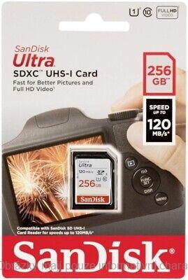 SanDisk Ultra SDXC UHS-I 256GB (120MB/s, Class 10, U1, Full HD Video)