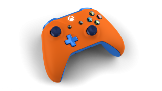 Microsoft Xbox One S Wireless Controller - Orange & Blue - **POUŽITÝ**
