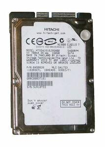 160 GB Hitachi HTS541616J9SA00 SATA 2.5 5400RPM