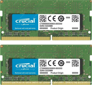 Crucial DDR4 Memory for Mac 32GB (2x16GB) 2666 MHz