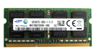 SAMSUNG 4GB DDR3 SODIMM 1600MHz CL11 M471B5273CH0-CK0