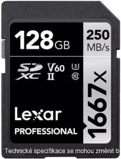 Lexar SDXC UHS-II 128GB LSD128CB1667