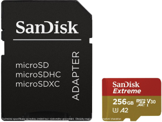 SanDisk microSDXC 256GB SDSQXA1-256G-GN6MA