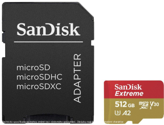 SanDisk microSDXC UHS-I U3 512 GB SDSQXAV-512G-GN6MA