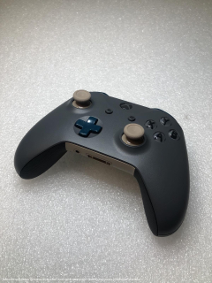 Microsoft Xbox One S Wireless Controller - Custom Grey/Brown/Blue**POUŽITÝ**