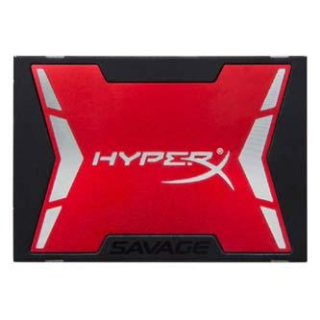 SSD KINGSTON 2.5", SATA, 480GB, HYPERX SAVAGE, SHSS37A/480G ČERVENÝ, 530 MB/S,60