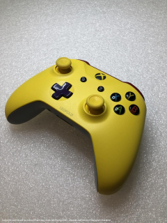Microsoft Xbox One S Wireless Controller - Custom Žlutá/Červená **POUŽITÝ**