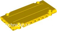 64782 Yellow Technic, Panel Plate 5 x 11 x 1