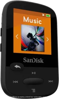  SanDisk Clip Sport 8GB Černá