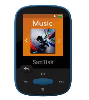  SanDisk Clip Sport 4GB Modrá